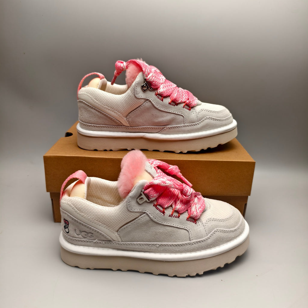 White Couples Mesh Sport Casual Sneakers – In Stock