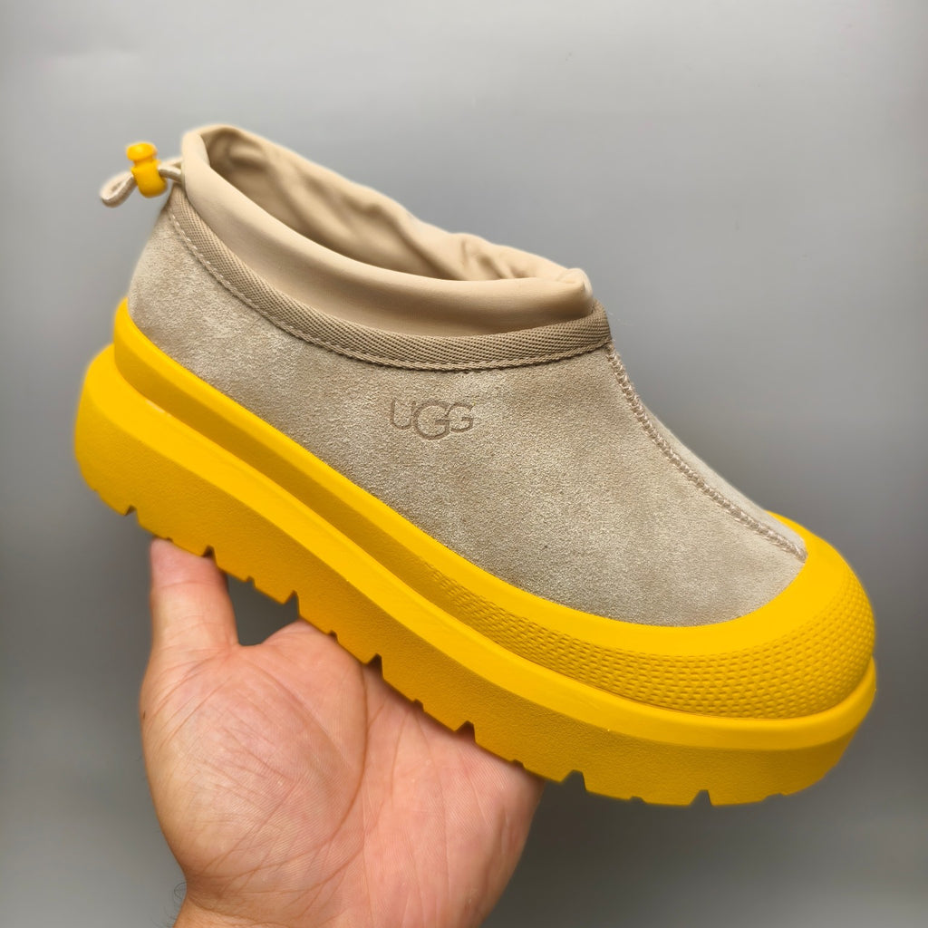 Yellow Slip-On Casual Streetwear Sneakers – In Stock