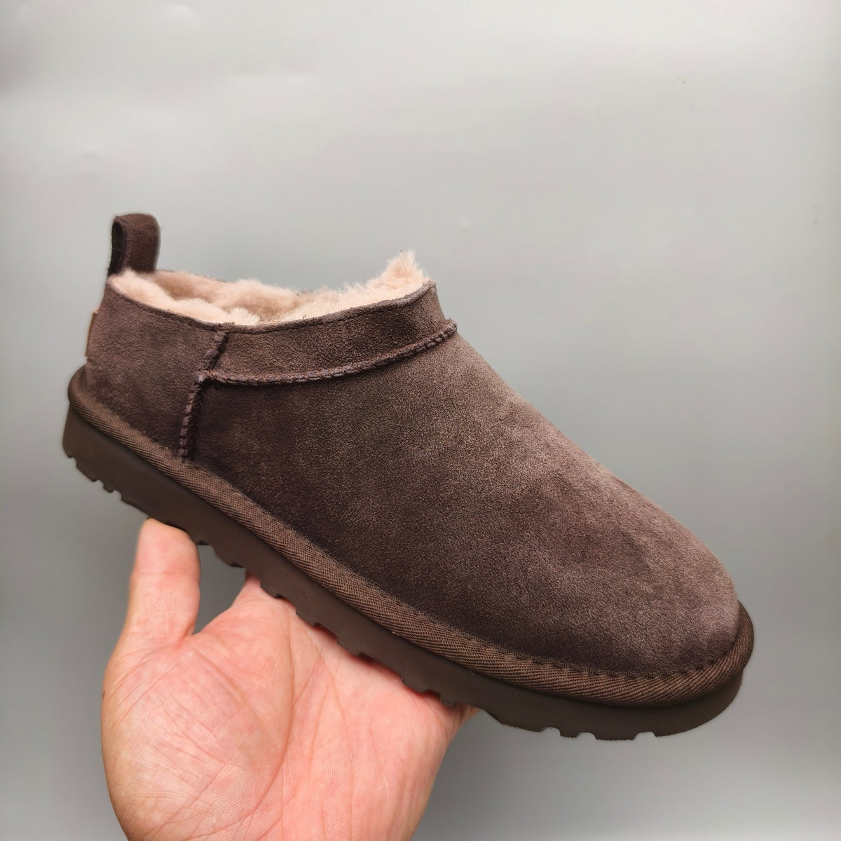 Chocolate Women’s Classic Slip-On Shoes – In Stock
