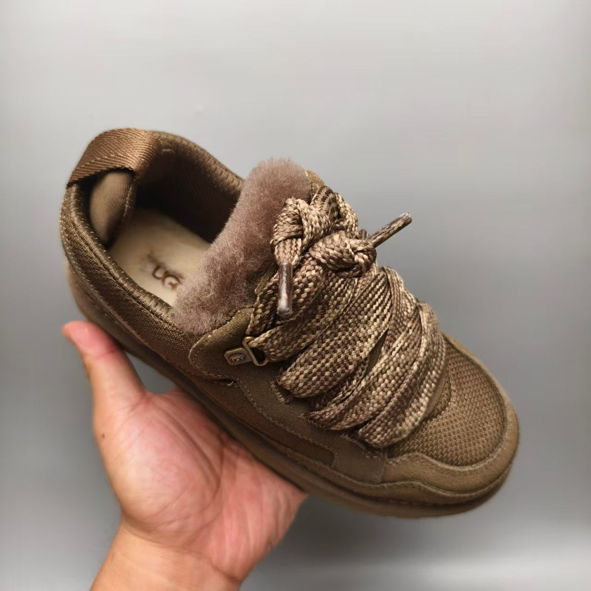 Walnut Couples Mesh Sport Casual Sneakers – In Stock