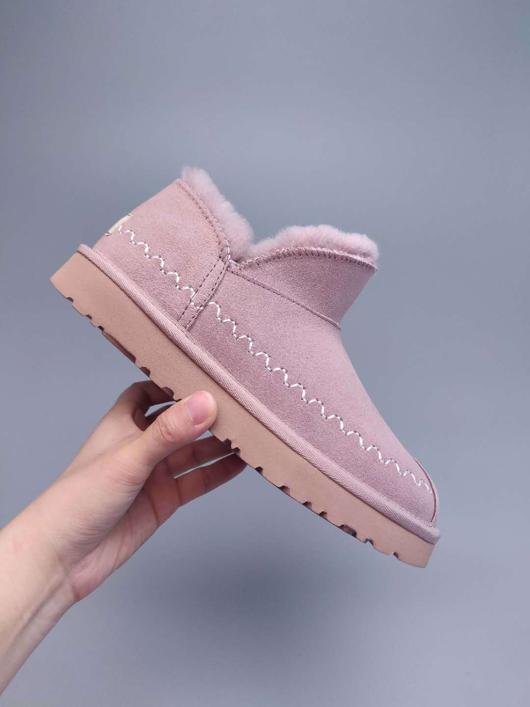 Dusty Pink Ankle Boots – New Style | In Stock