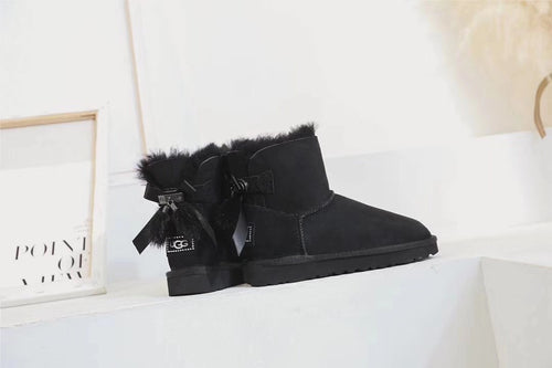 Black 3-in-1 Convertible Snow Boots