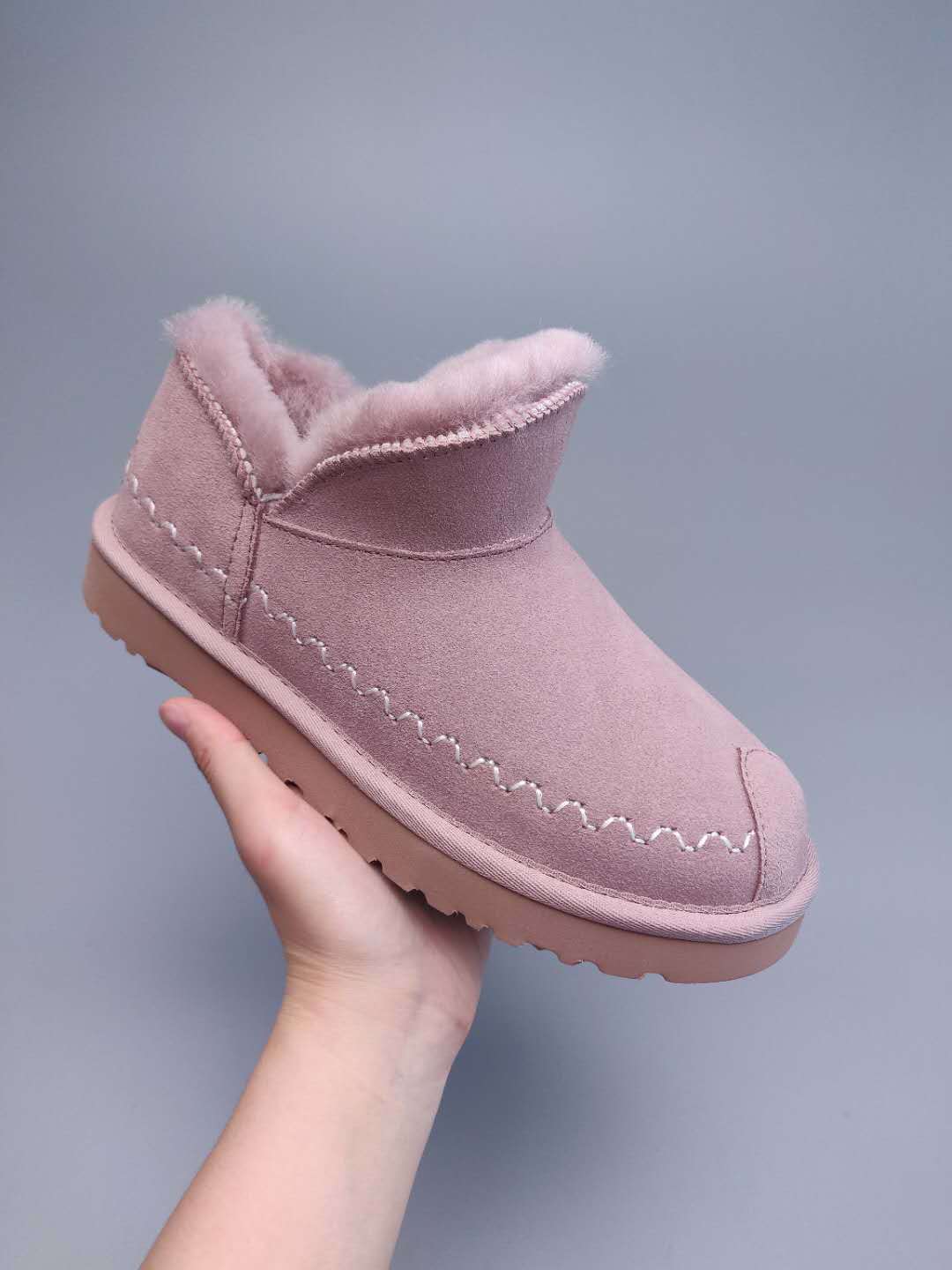 Dusty Pink Ankle Boots – New Style | In Stock