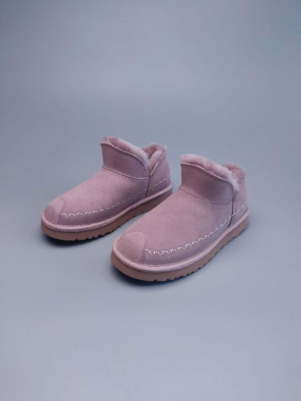 Dusty Pink Ankle Boots – New Style | In Stock