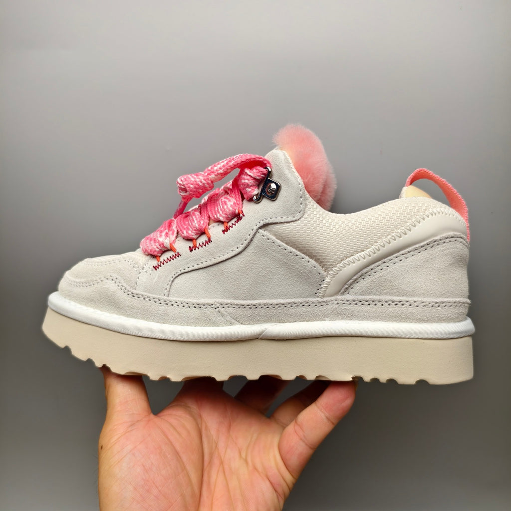 White Couples Mesh Sport Casual Sneakers – In Stock