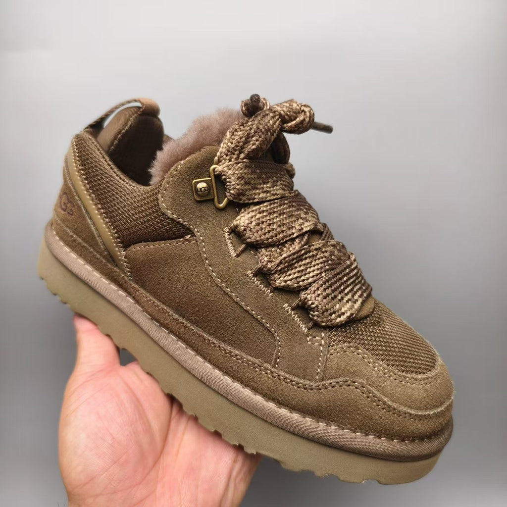 Walnut Couples Mesh Sport Casual Sneakers – In Stock