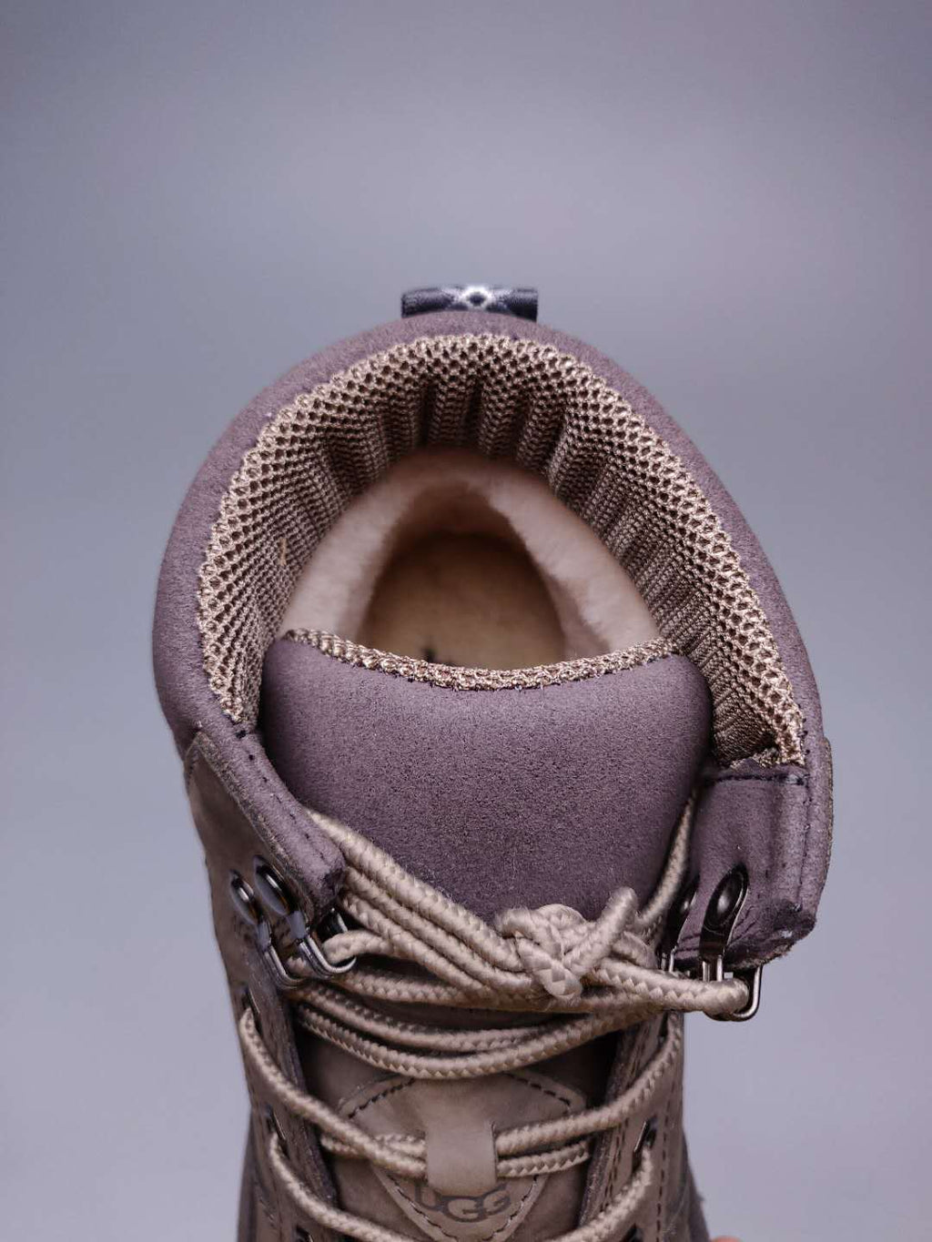 Grey Men’s Casual Lace-Up Shoes – In Stock