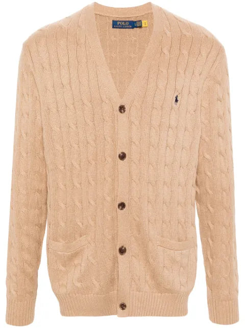 Polo Ralph Lauren cable-knit cotton cardigan