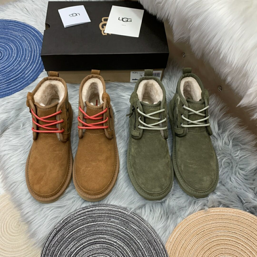 Chestnut Color-Block Camo Men’s Sneakers – In Stock