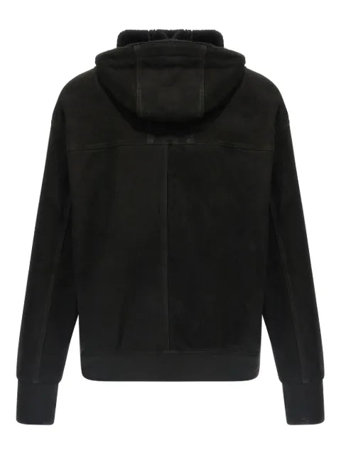 Giorgio Brato hooded leather jacket