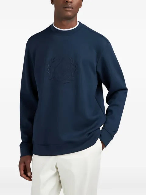 Paul & Shark heraldic-embroidered sweatshirt
