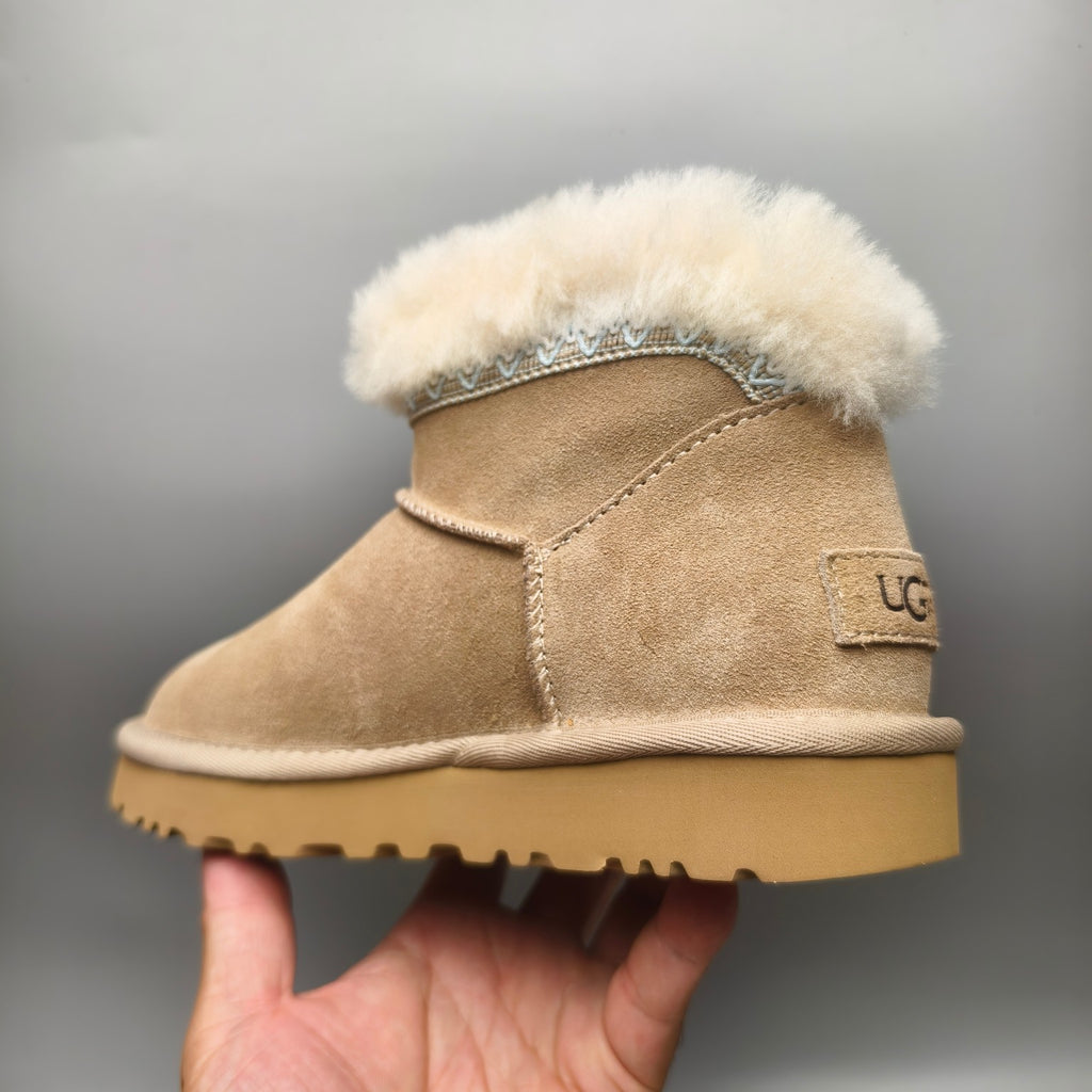 Sand Ethnic Style Low-Top Casual Sneakers – In Stock