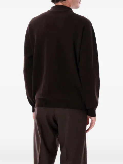 Roberto Collina quarter-zip chest-pocket sweater