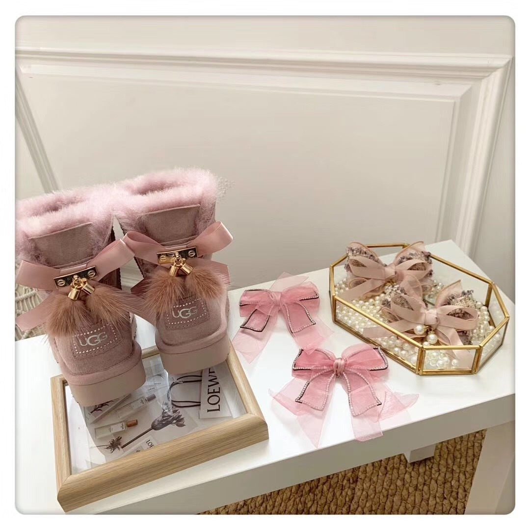 Dusk Pink 3-in-1 Convertible Snow Boots