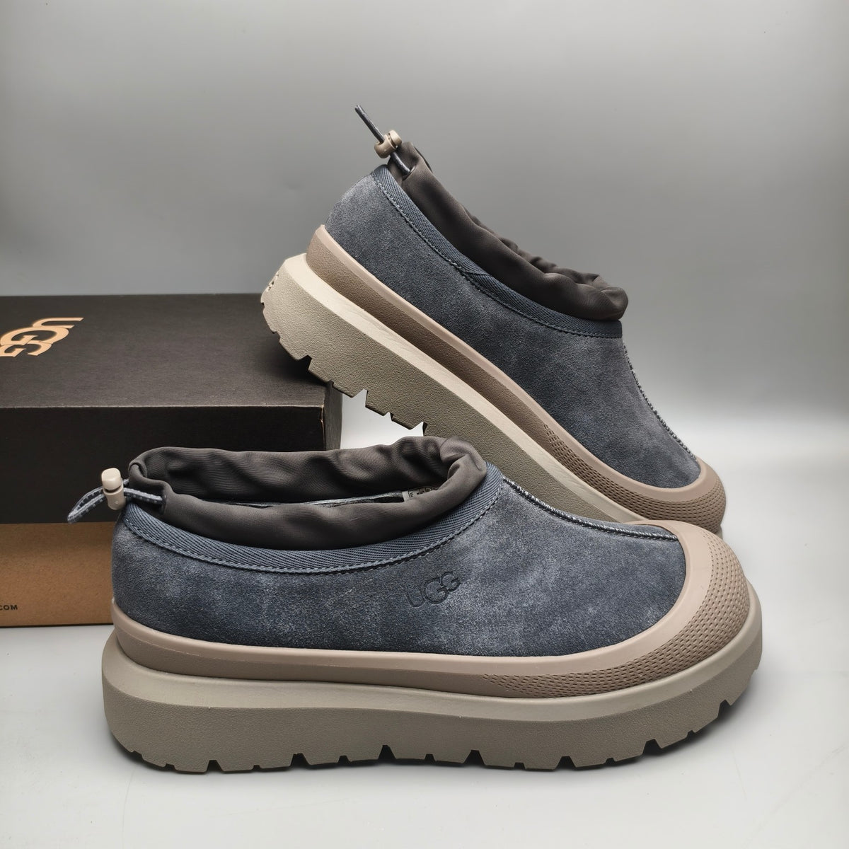 Dark Grey Slip-On Casual Streetwear Sneakers – In Stock