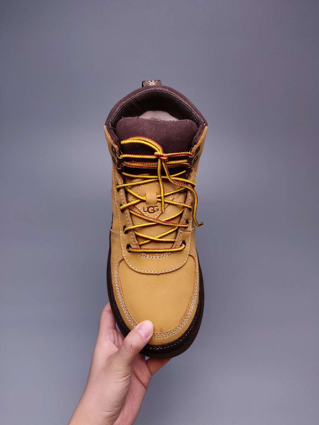 Chestnut Men’s Casual Lace-Up Shoes – In Stock