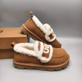Chestnut Full-Coverage Big Logo Casual Shoes – In Stock