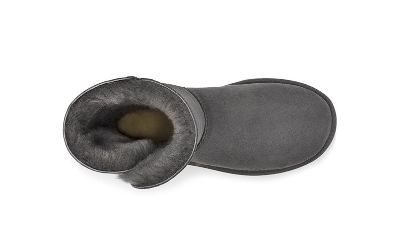 Grey Side-Zip Mid-Calf Boots – In Stock