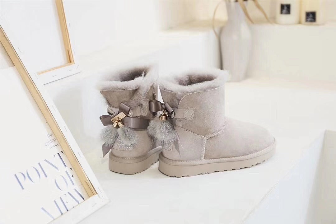 Diamond Grey 3-in-1 Convertible Snow Boots