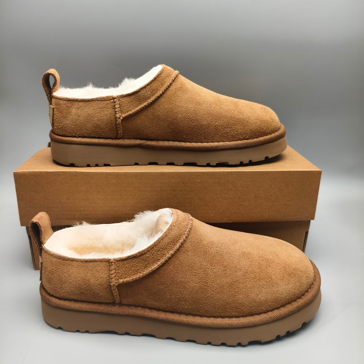Chestnut Women’s Classic Slip-On Shoes – In Stock