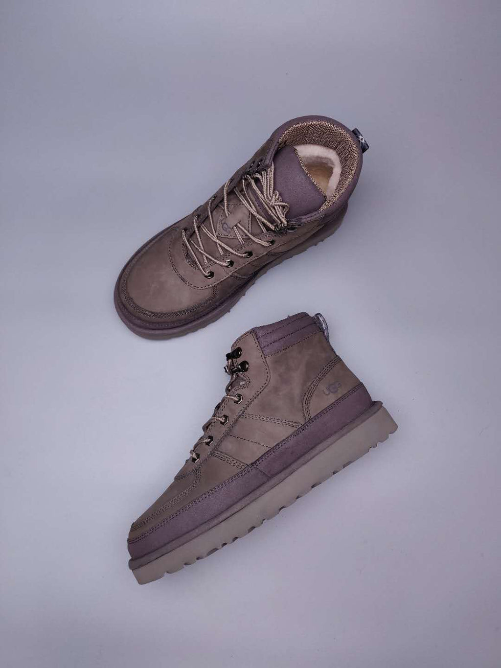 Grey Men’s Casual Lace-Up Shoes – In Stock