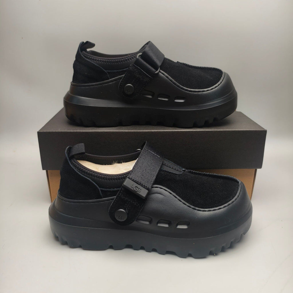 Black Unisex Slip-On Casual Shoes – In Stock