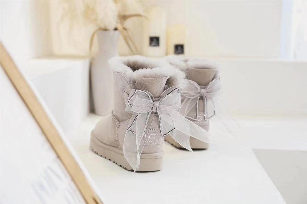 Diamond Grey 3-in-1 Convertible Snow Boots