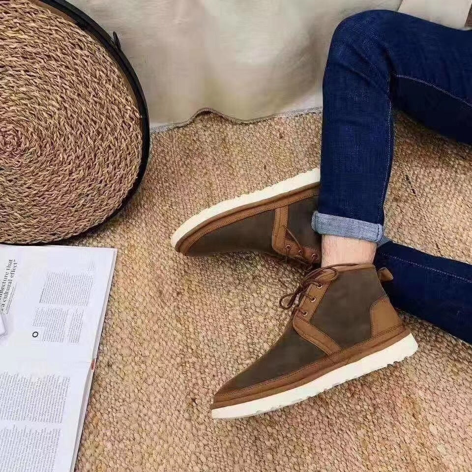 Chestnut Neum Zip-Up Sneakers – New Upgraded Edition