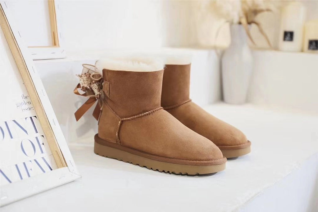 Chestnut Brown 3-in-1 Convertible Snow Boots