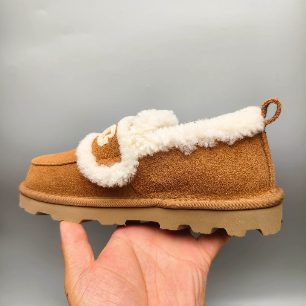 Chestnut Full-Coverage Big Logo Casual Shoes – In Stock