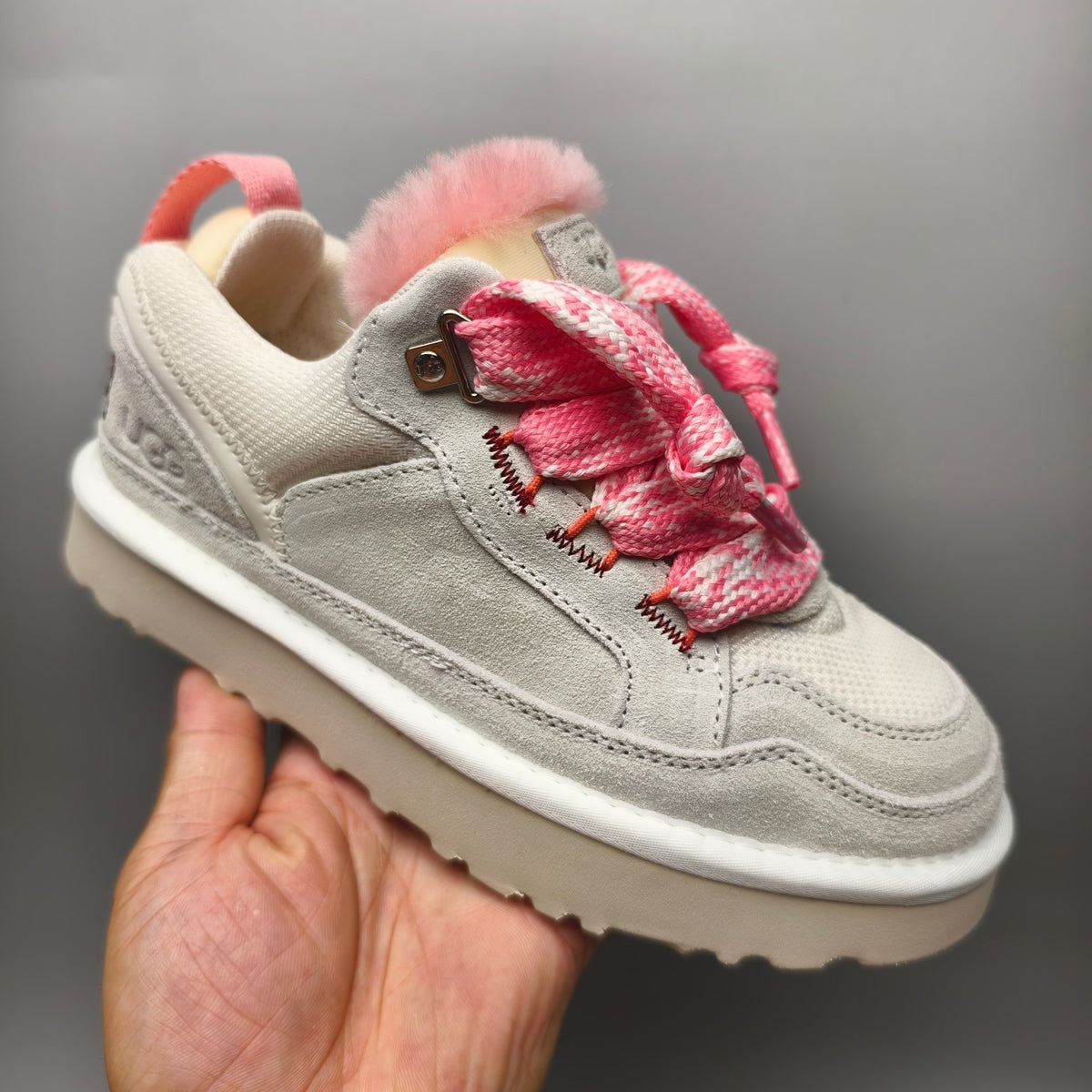 White Couples Mesh Sport Casual Sneakers – In Stock