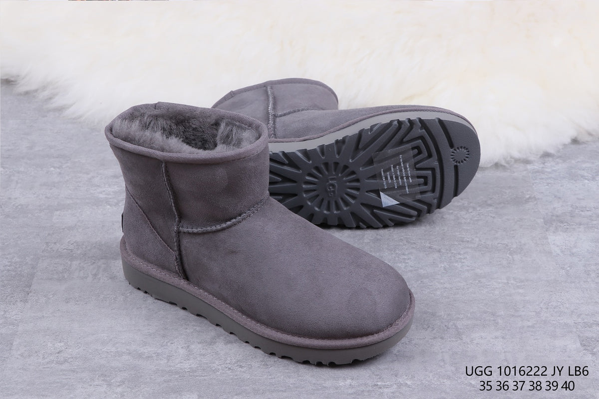 Grey Classic Mini II Short Boots 2.0 – In Stock