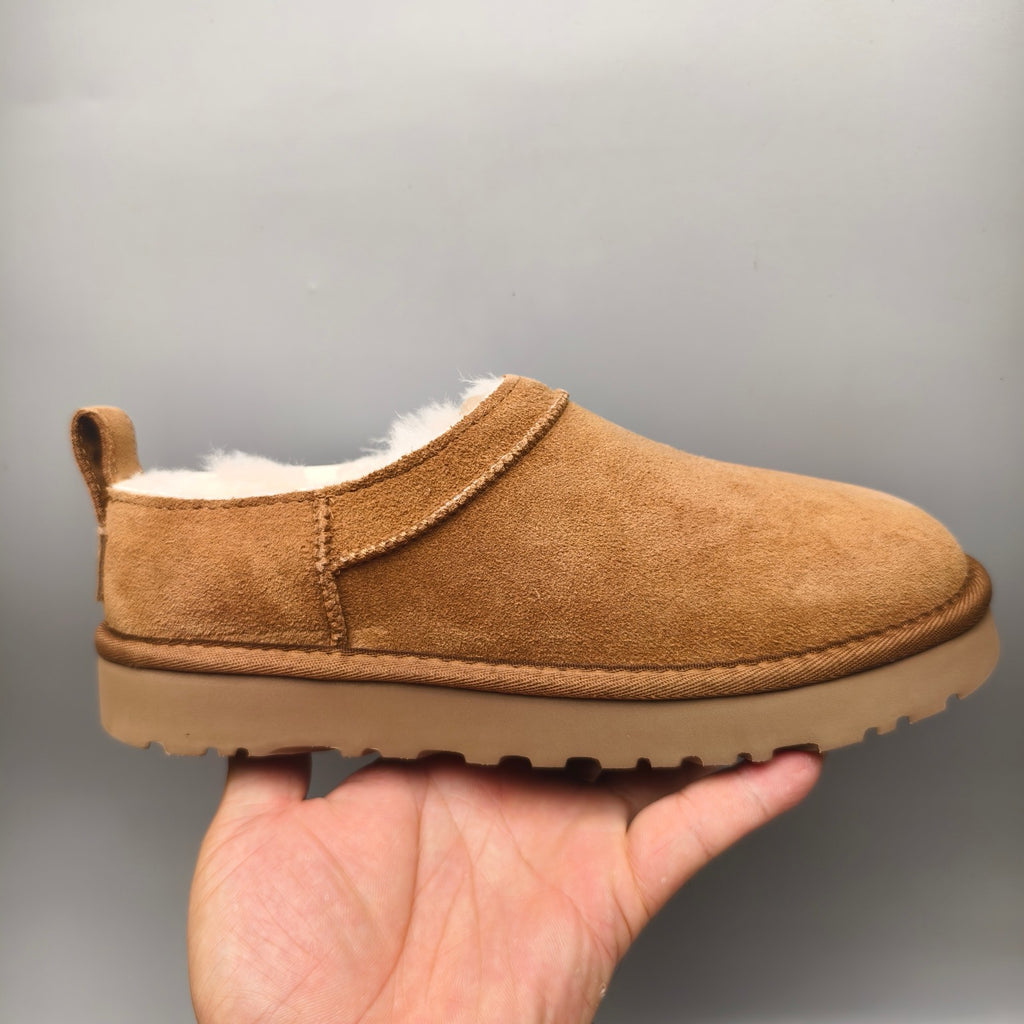 Chestnut Women’s Classic Slip-On Shoes – In Stock