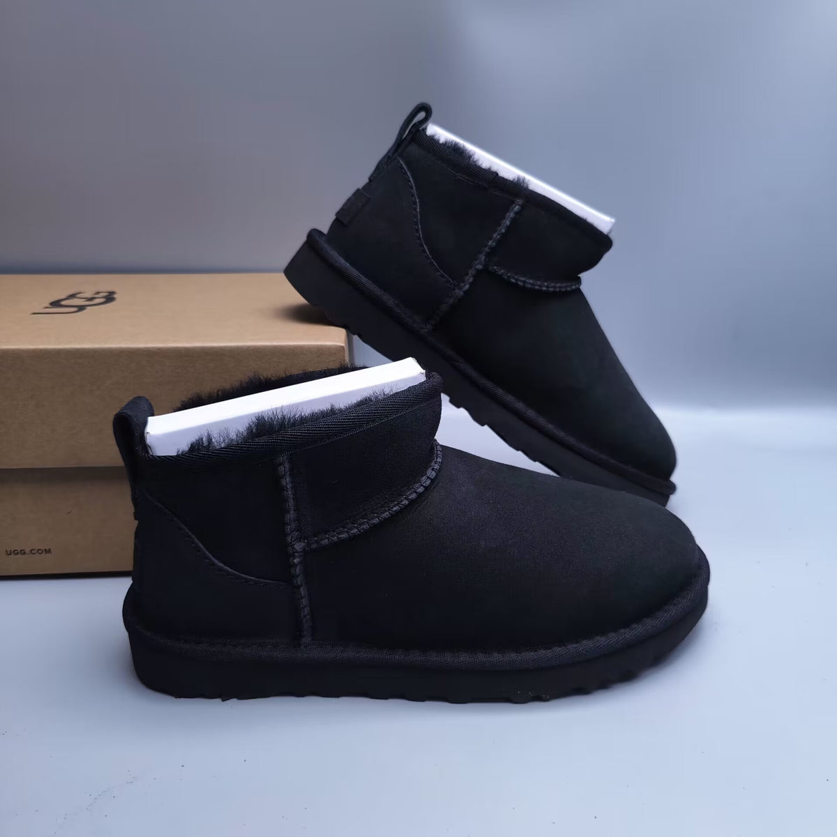 Black Zhou Dongyu-Style Shoes – In Stock