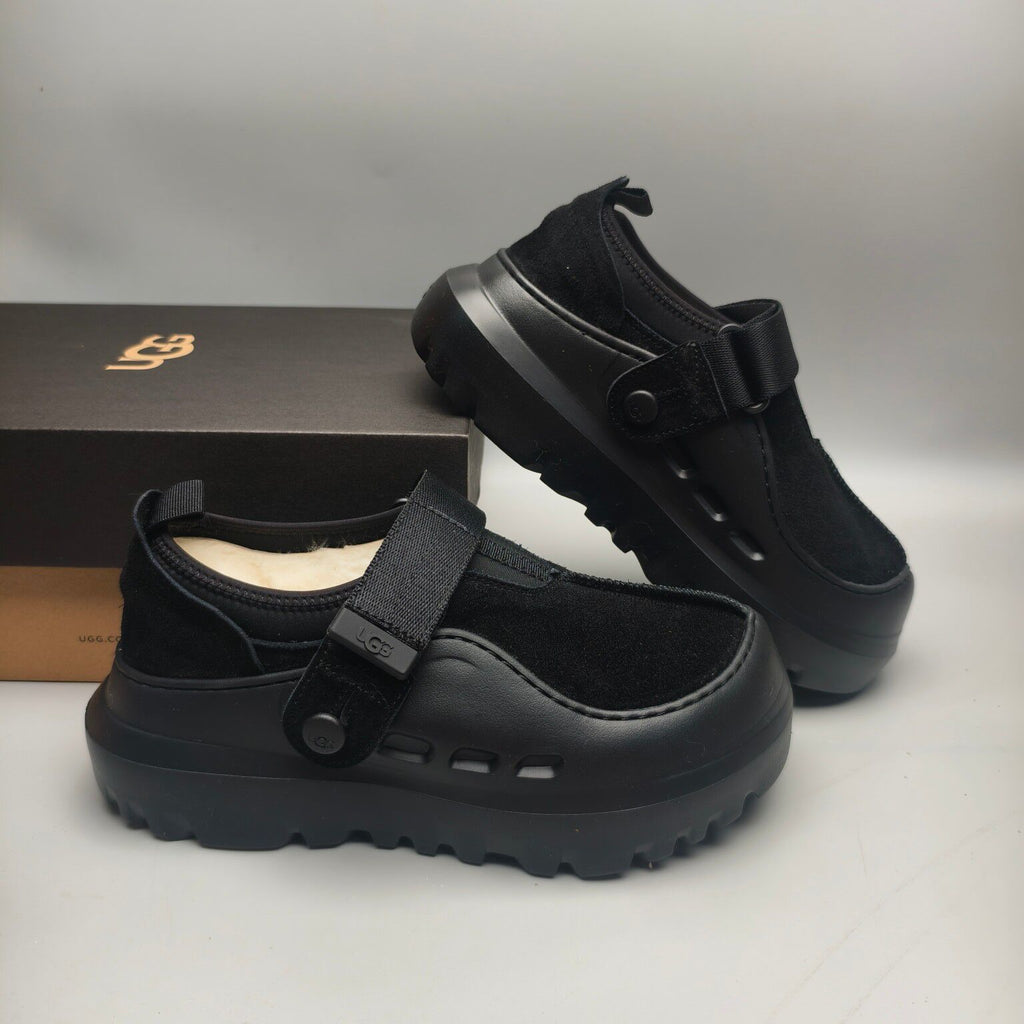Black Unisex Slip-On Casual Shoes – In Stock