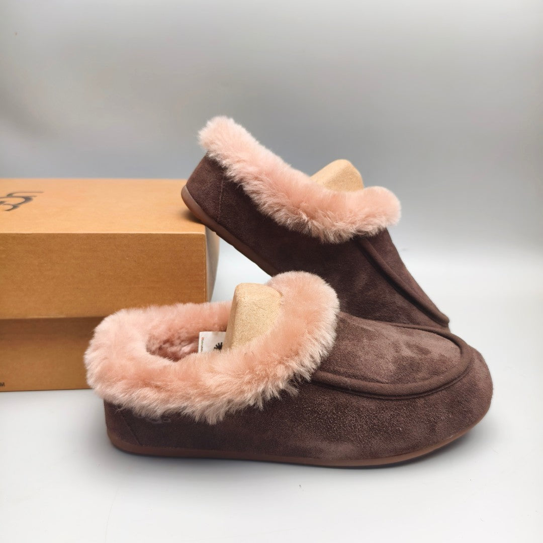 Chocolate Slip-On Casual Home Loafers – In Stock