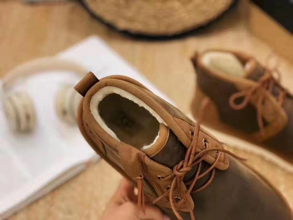 Chestnut Neum Zip-Up Sneakers – New Upgraded Edition