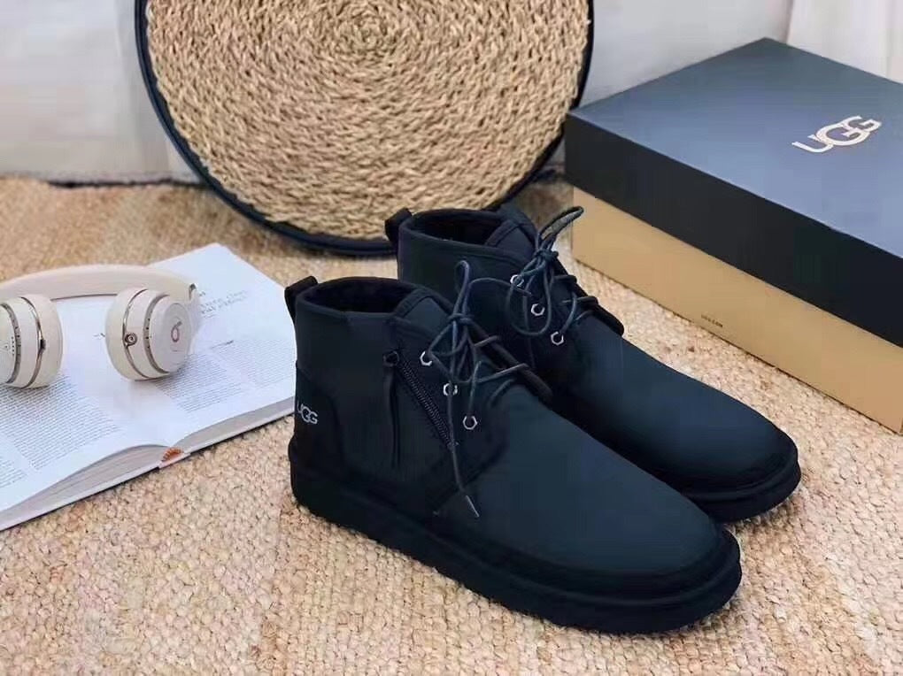 Black Neum Zip-Up Sneakers – New Upgraded Edition