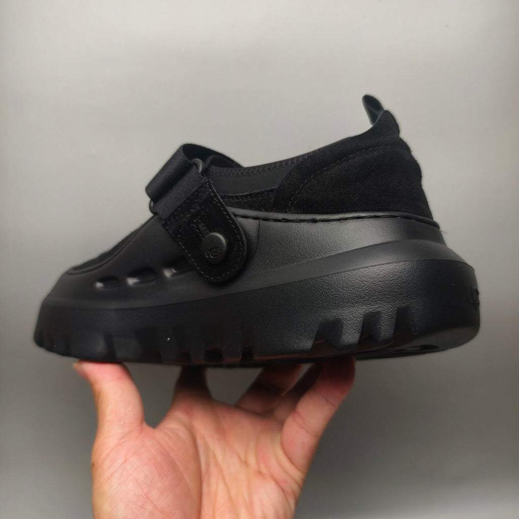 Black Unisex Slip-On Casual Shoes – In Stock