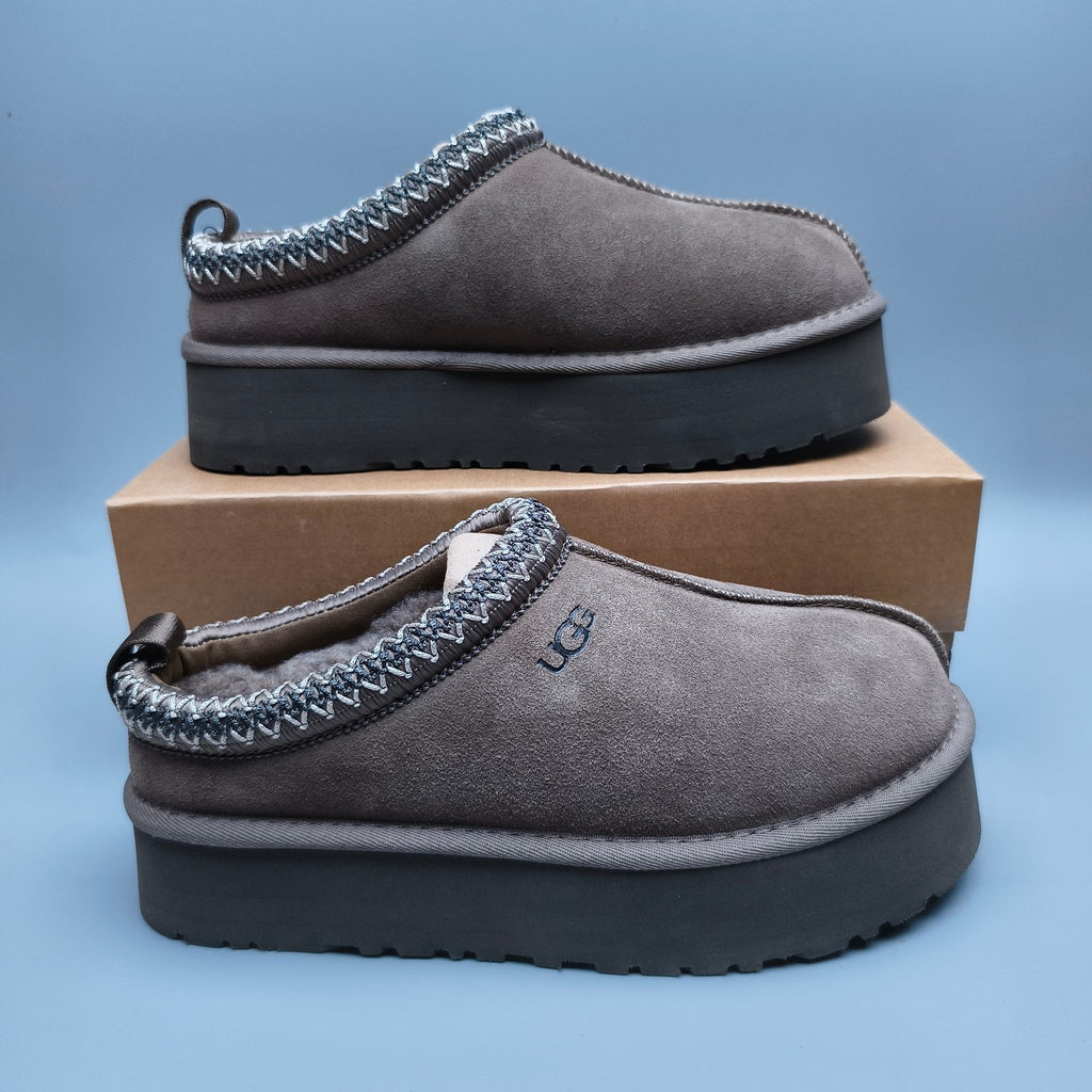 Walnut Brown Ethnic Style Chunky Sole Casual Shoes – In Stock