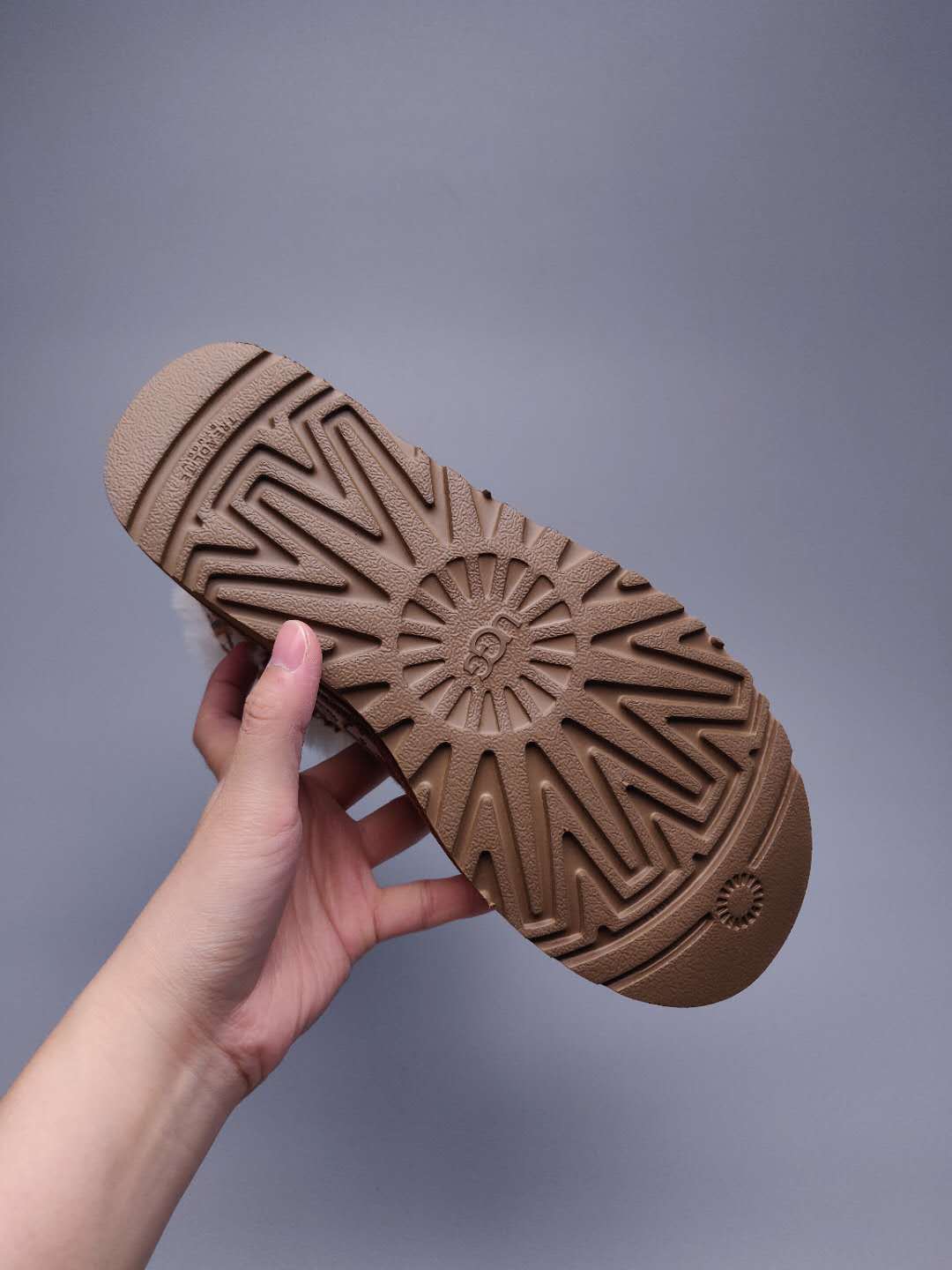 Chestnut Dior-Style Textile Pattern Boots – In Stock