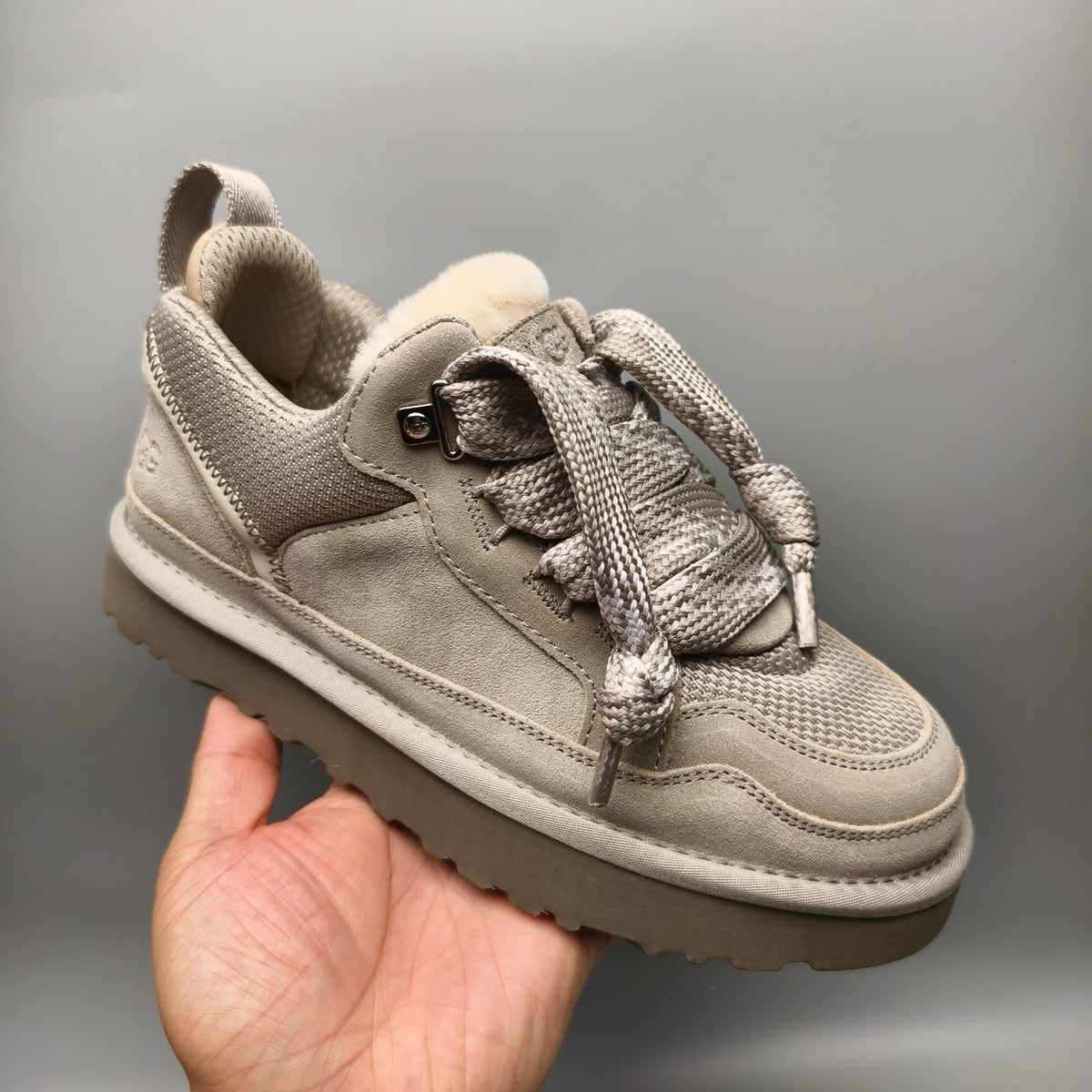 Grey Couples Mesh Sport Casual Sneakers – In Stock