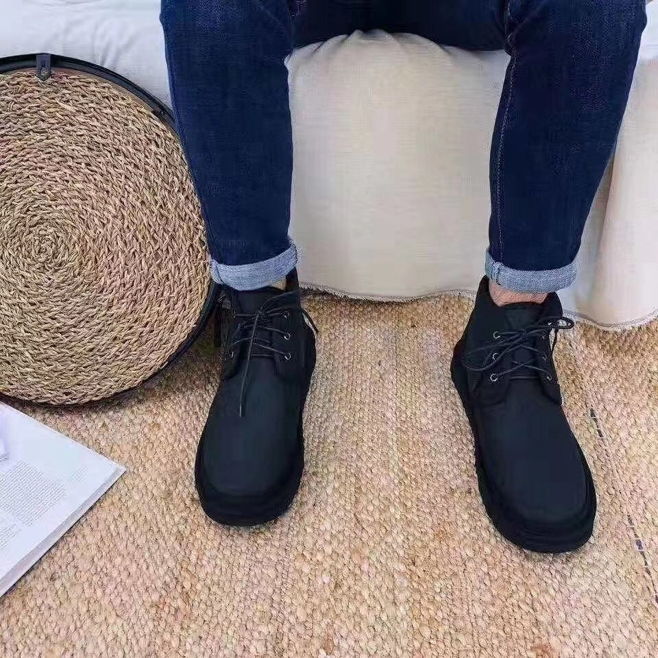 Black Neum Zip-Up Sneakers – New Upgraded Edition