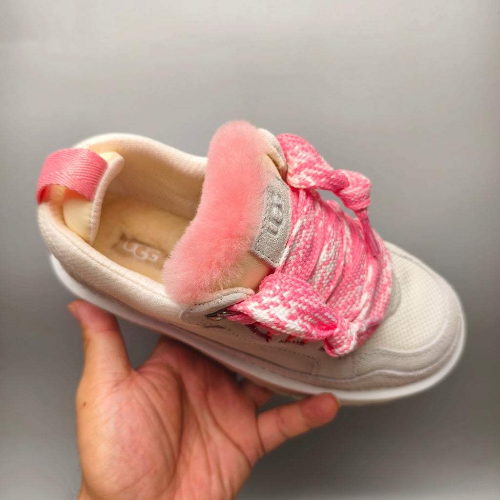 White Couples Mesh Sport Casual Sneakers – In Stock