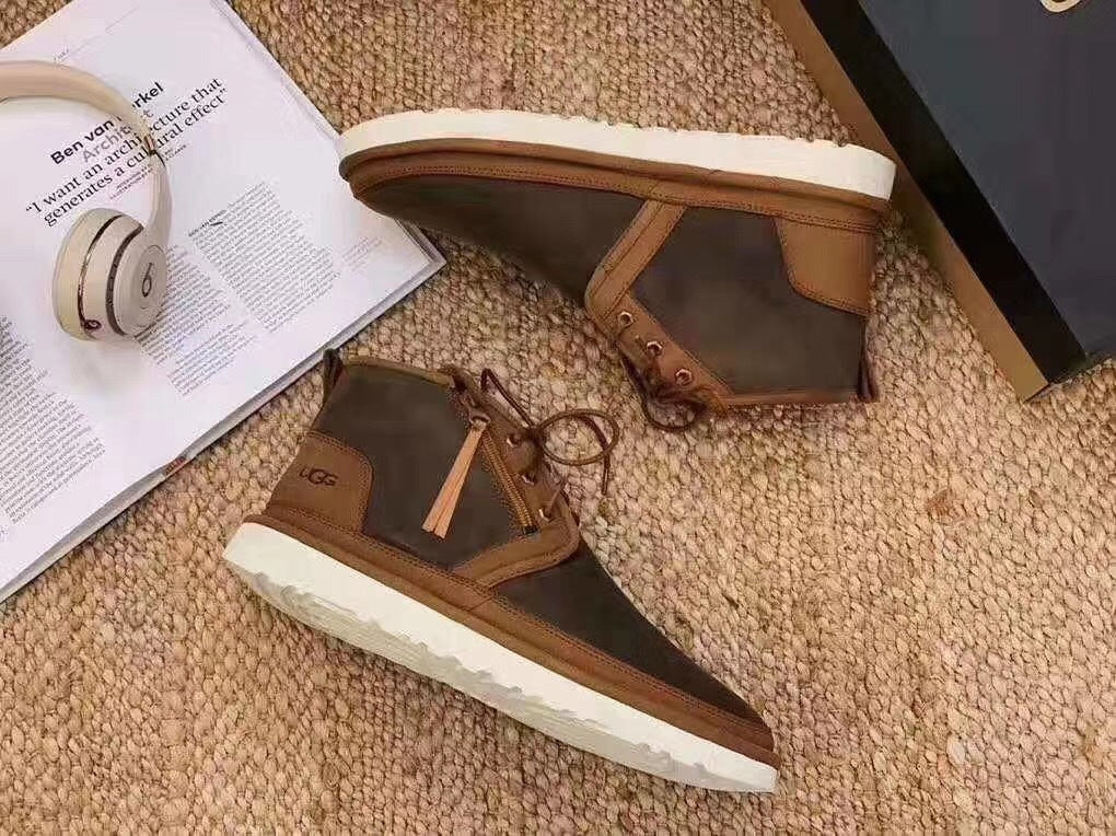 Chestnut Neum Zip-Up Sneakers – New Upgraded Edition