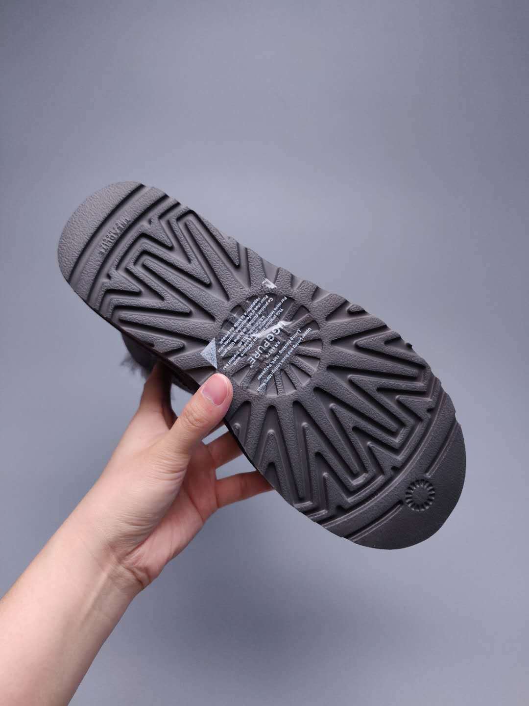 Grey Side-Zip Ankle Boots – In Stock