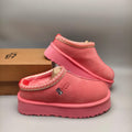 Rose Red Ethnic Style Chunky Sole Casual Shoes – In Stock