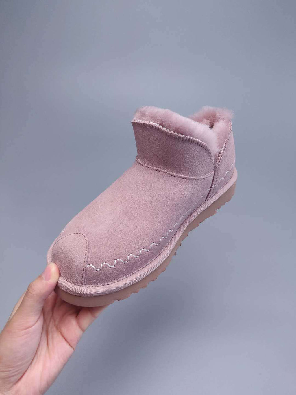 Dusty Pink Ankle Boots – New Style | In Stock