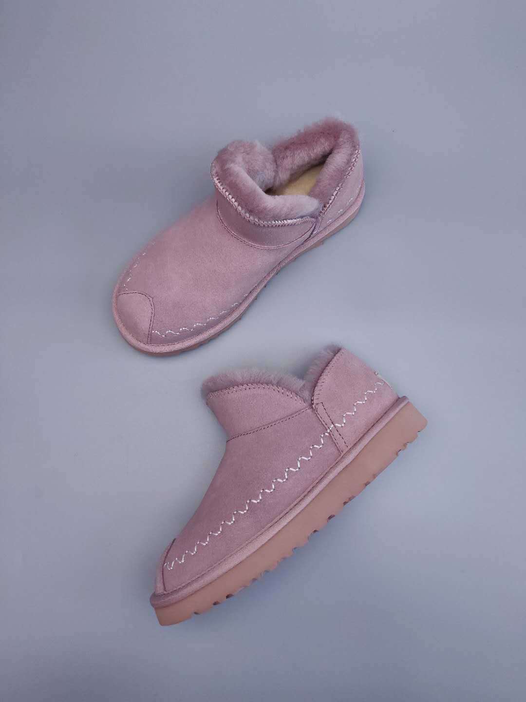 Dusty Pink Ankle Boots – New Style | In Stock