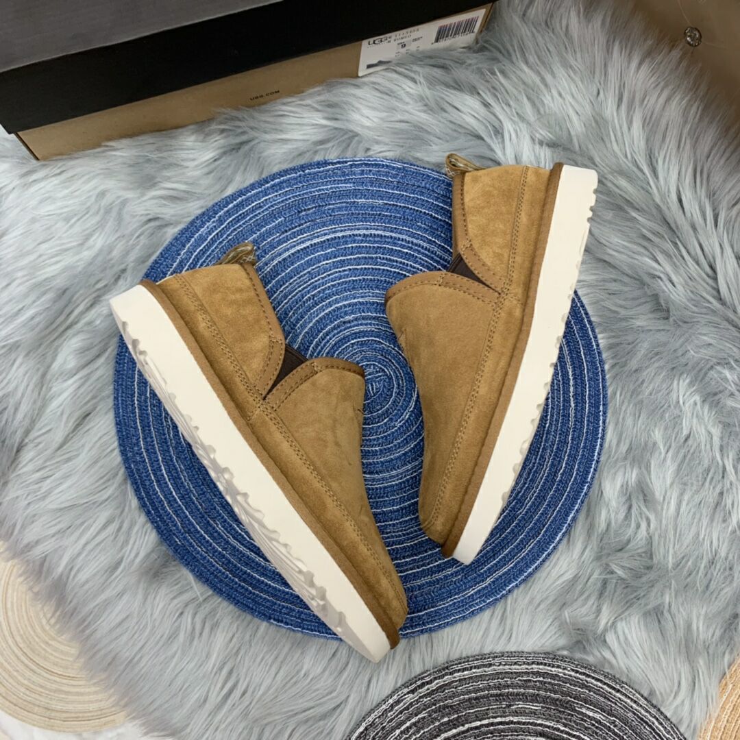 Chestnut Men’s Slip-On Low-Top Sneakers – In Stock